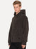 Earth Diagonal Fleece Hoodie