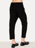 Black New Wool Linen Lounge Pants