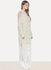 White Silk Layered Dress
