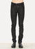 Coated Black Dye Skinny Jeans