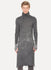 Cold Black Cotton Cashmere Tunic