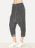 Cold Black Linen Tailored Back Pant