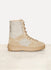 Rock Calfskin Suede and Nylon Mens Military Boot