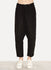 Black Linen Tailored Back Pant