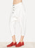 Light Paper Cotton Side Button Pant