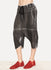 Resin Black Linen Sweat Over Short