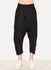 Black Light Paper Cotton Side Button Pant