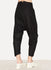 Black Light Paper Cotton Side Button Pant