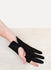 Black Steer Leather Gloves