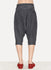 Grey Silk Cotton Sarouel Short