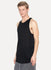 Viscose Silk Basic Rounded Tank Top