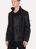 Black Resinated Cotton Jacket