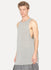 Grey Viscose Linen Over Tank