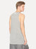 Grey Viscose Linen Over Tank