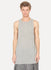 Grey Viscose Linen Over Tank
