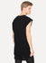 Asphalt Crepe Wide Shoulder Tank