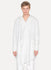 White Linen Hooded Cardigan