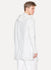 White Linen Hooded Cardigan