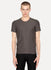 Front Seam T Shirt Fade Grey