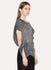 Gauzed Silk Draped Top