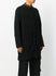 Wool Texture Pattern Knit Collarless Cardigan