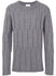 Ribbed Jumper Grey