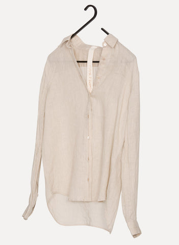 DS009_D77S Pleated Plaquette Shirt