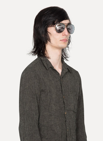 KVA89C6SUN Aviator Clip Sunglasses