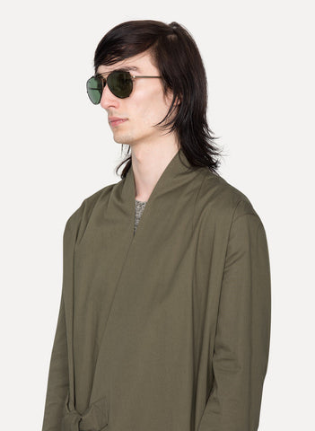 KVA89C3SUN Aviator Clip Sunglasses