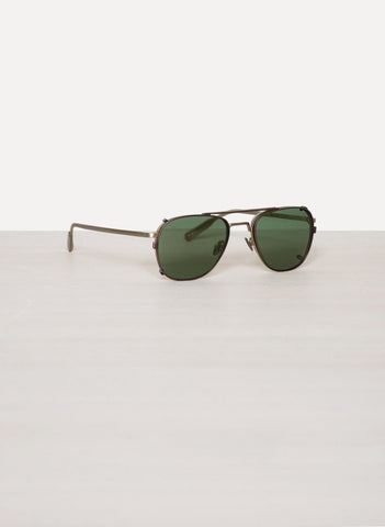 KVA92C3SUN Rectangular Clip Sunglasses