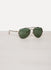 KVA89C3SUN Aviator Clip Sunglasses