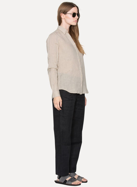 DS009_D77S Pleated Plaquette Shirt