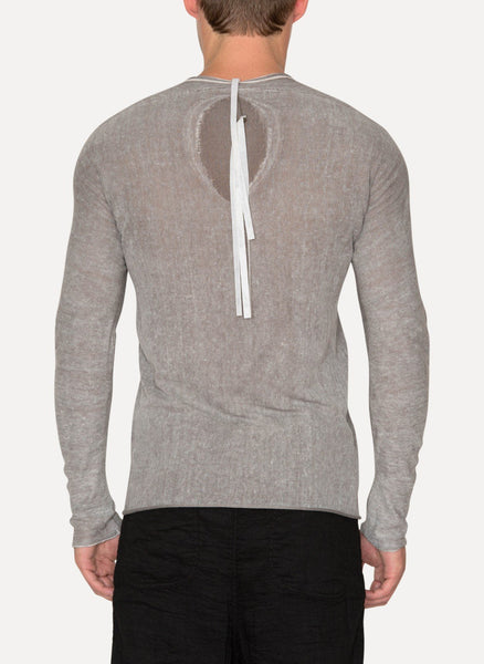 27YMSW115_LC14_FP Printed Arched Sweater