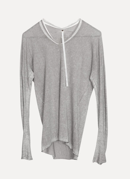 27YMSW115_LC14_FP Printed Arched Sweater