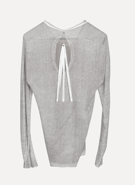 27YMSW115_LC14_FP Printed Arched Sweater