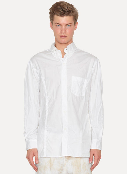 Collar Chain Stitch Shirt