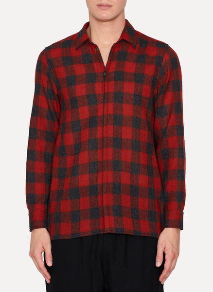 Wool Plaid Cooper Shirt