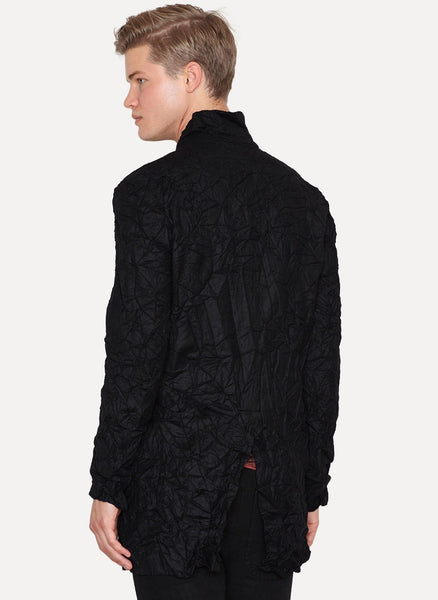 Silk Cashmere Milled Jacket