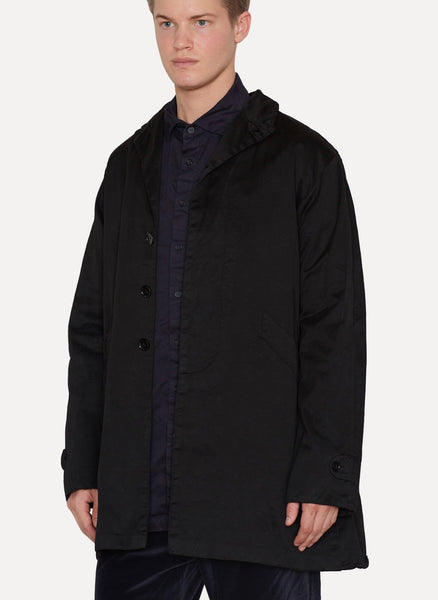 Navy Daim Cotton Shirt