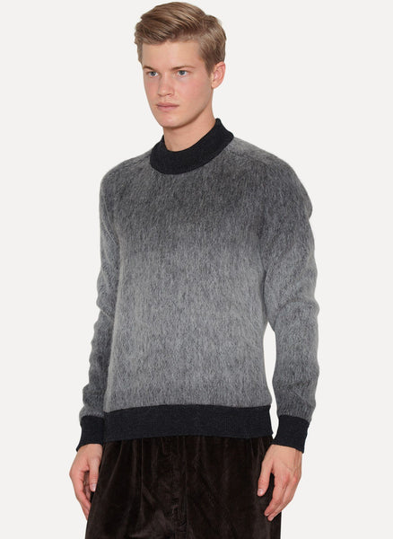 Grey Melange Jumper Knights