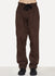 Brown Daim Cotton Wide Pant