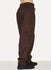 Brown Daim Cotton Wide Pant