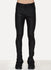 Black Lambskin Lennox Trousers