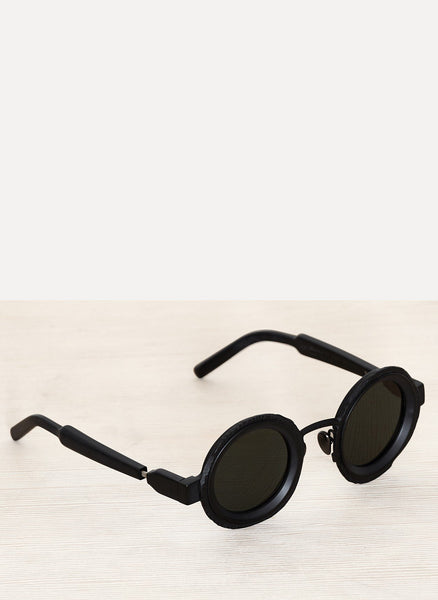 Maske Z3 41-31 Black Matte Round Sunglasses