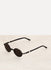 Z13 Black Hammered Metal Sunglasses