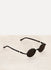 Z13 Black Hammered Metal Sunglasses