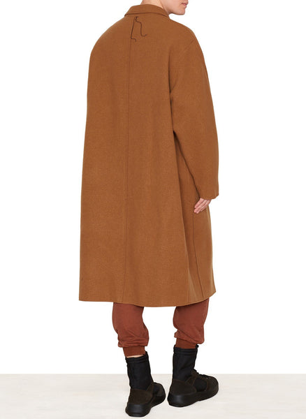 Virgin Wool Melton Oversize Coat Copernico