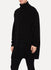 Wool Cashmere High Neck Deconstructed Bedouin Sweater