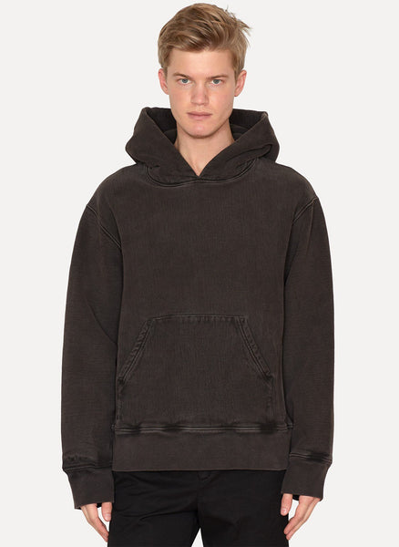 Earth Diagonal Fleece Hoodie