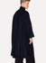 Navy Wool Cashmere Coat